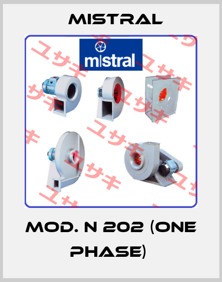 MOD. N 202 (one phase)  MISTRAL