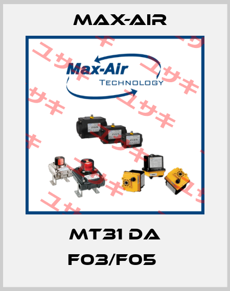 MT31 DA F03/F05  Max-Air