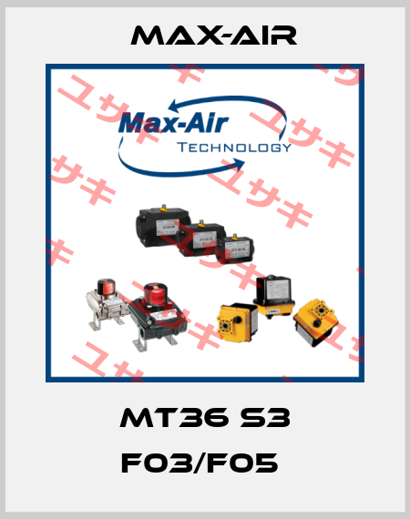 MT36 S3 F03/F05  Max-Air
