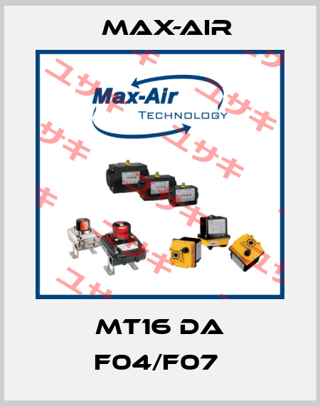 MT16 DA F04/F07  Max-Air