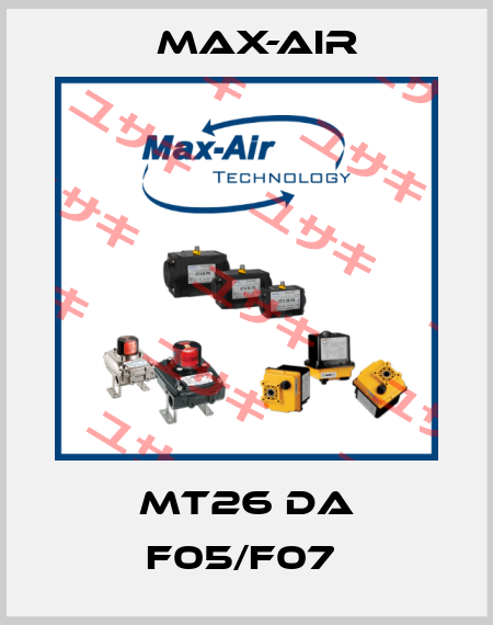 MT26 DA F05/F07  Max-Air
