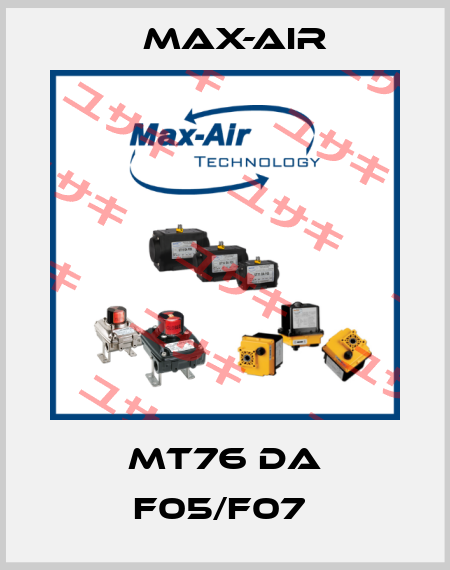 MT76 DA F05/F07  Max-Air