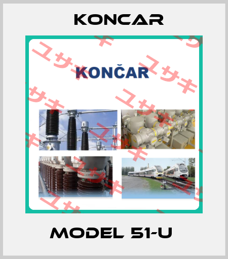 Model 51-U  Koncar