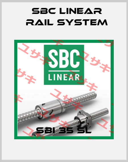 SBI 35 SL SBC Linear Rail System