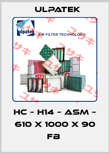 HC – H14 – ASM – 610 x 1000 x 90 FB  Ulpatek