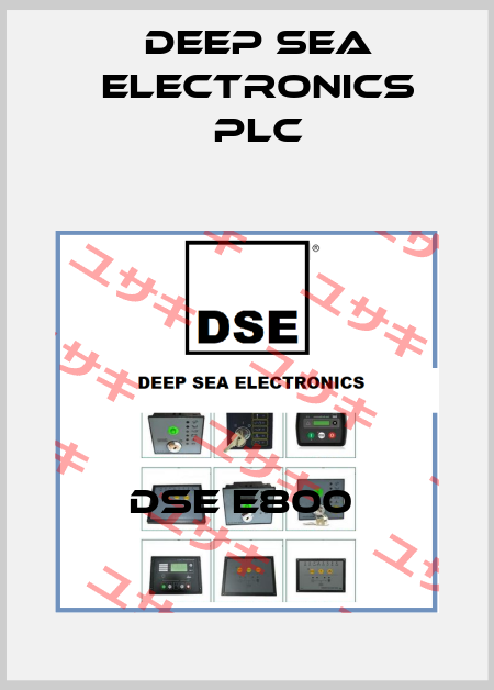 DSE E800  DEEP SEA ELECTRONICS PLC