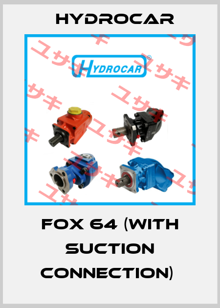 FOX 64 (With Suction Connection)  Hydrocar