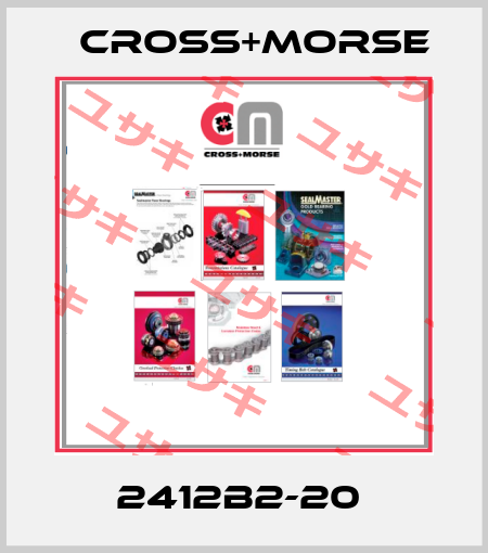 2412B2-20  Cross+Morse