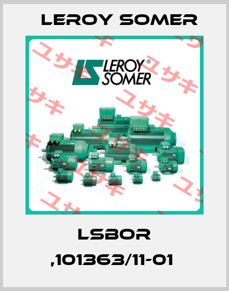 LSBOR ,101363/11-01  Leroy Somer