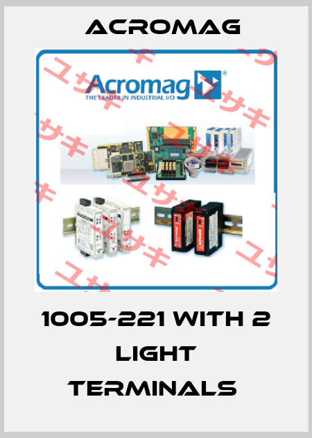 1005-221 With 2 light terminals  Acromag