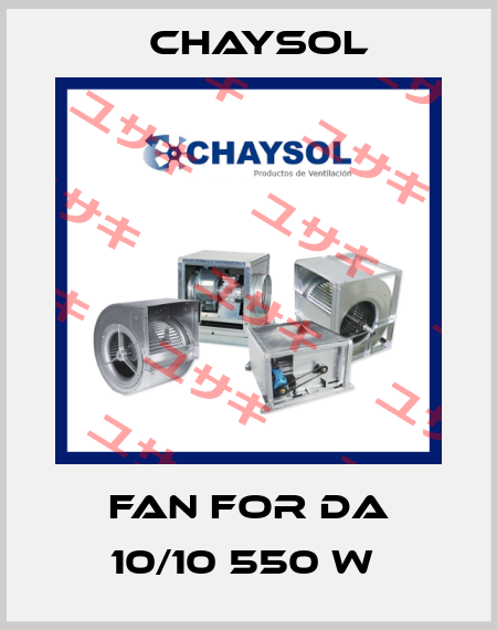 fan for DA 10/10 550 W  Chaysol