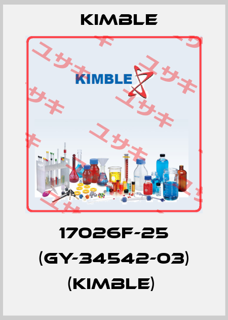 17026F-25 (GY-34542-03) (Kimble)  Kimble