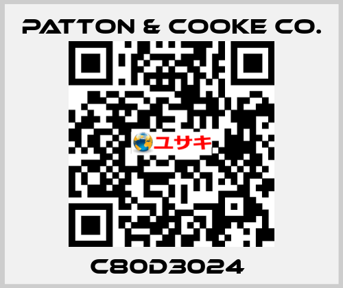 C80D3024  Patton & Cooke Co.