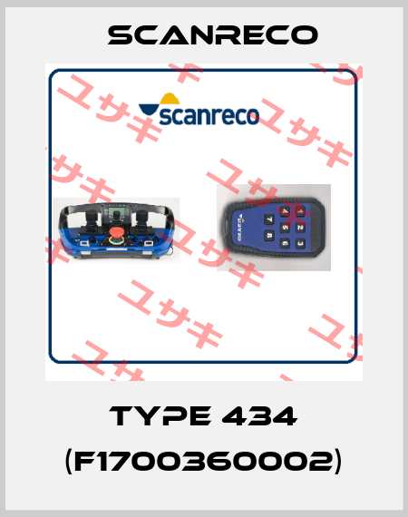 Type 434 (F1700360002) Scanreco