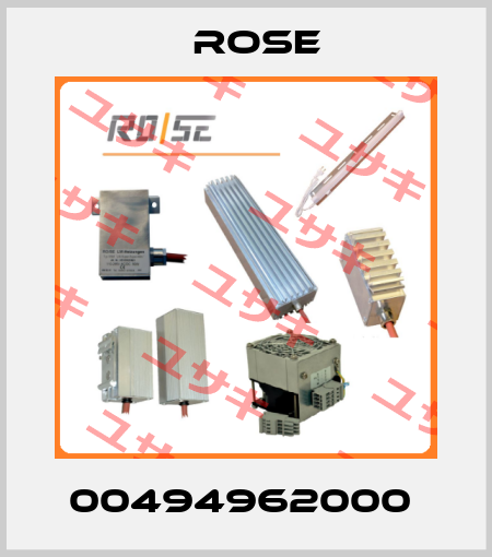 00494962000  Rose