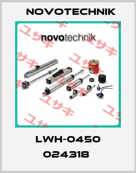 LWH-0450 024318  Novotechnik