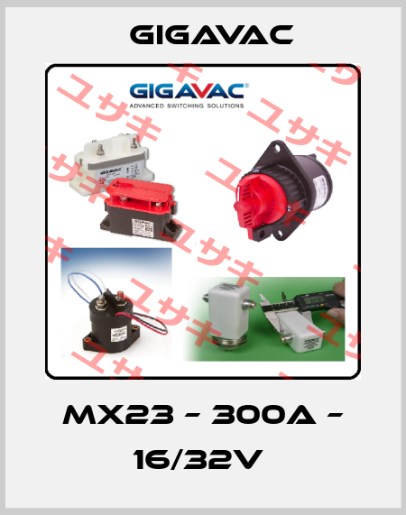 MX23 – 300A – 16/32V  Gigavac