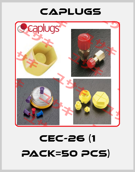 CEC-26 (1 pack=50 pcs)  CAPLUGS