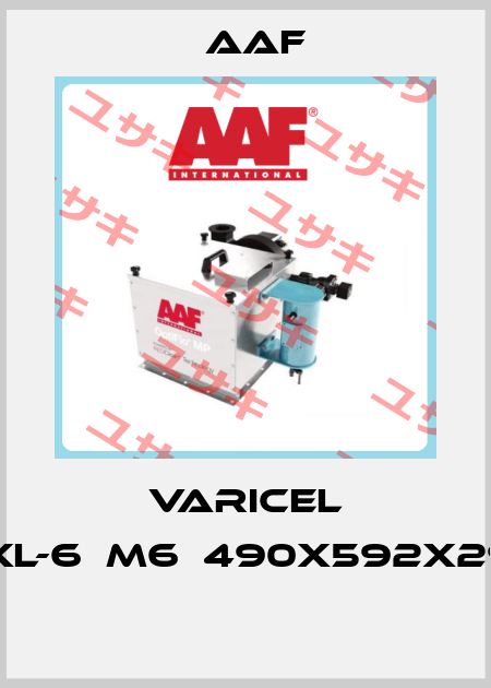 VARICEL VXL-6	M6	490X592X292  AAF