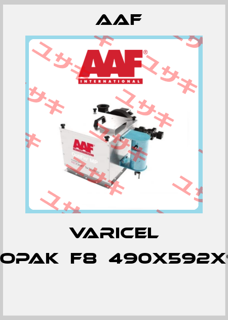 VARICEL ECOPAK	F8	490X592X98  AAF