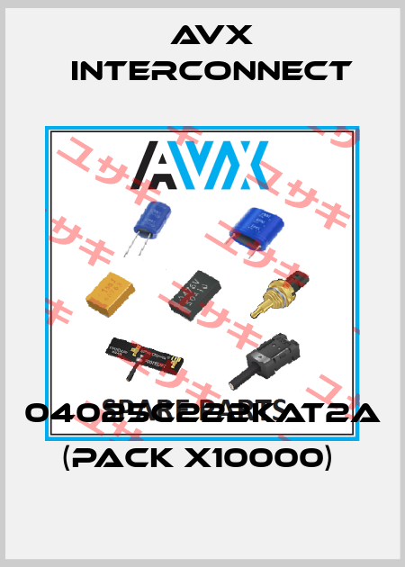 04025C222KAT2A (pack x10000)  AVX INTERCONNECT