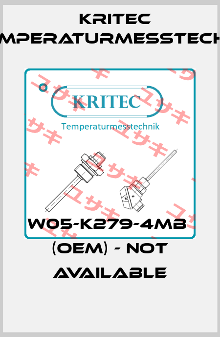W05-K279-4MB  (OEM) - not available Kritec Temperaturmesstechnik