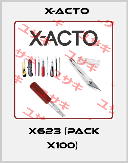 X623 (pack x100)  X-acto