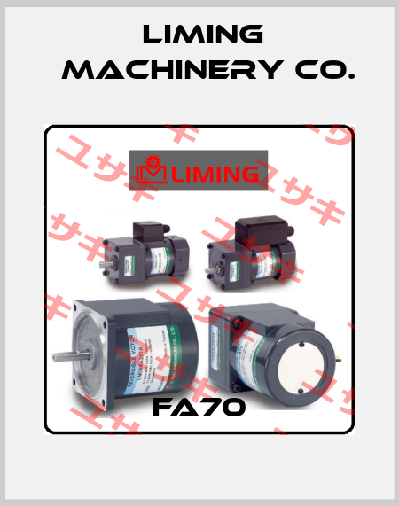 FA70 LIMING  MACHINERY CO.
