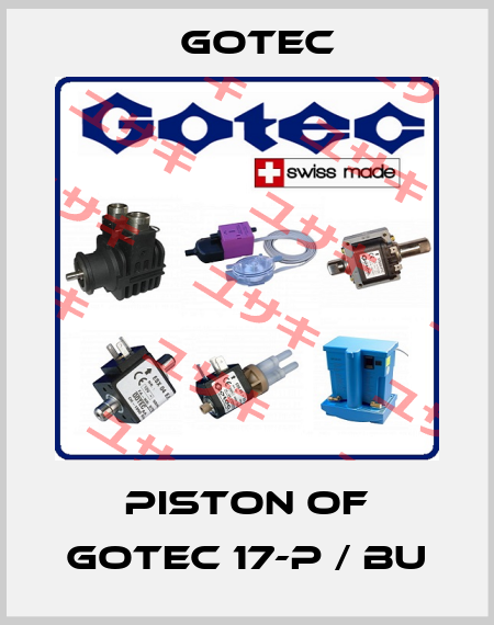 piston of GOTEC 17-P / BU Gotec