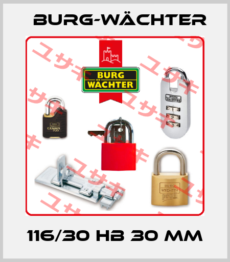 116/30 HB 30 mm BURG-WÄCHTER