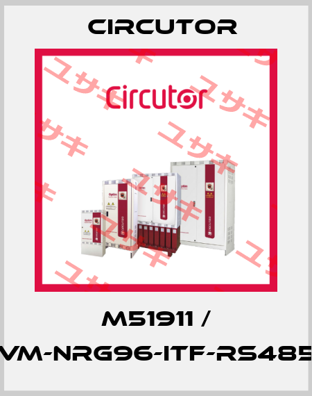 M51911 / CVM-NRG96-ITF-RS485C Circutor