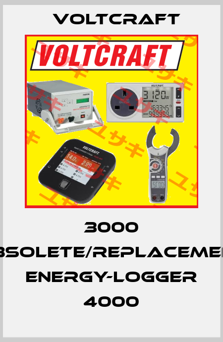 3000 obsolete/replacement ENERGY-LOGGER 4000 Voltcraft