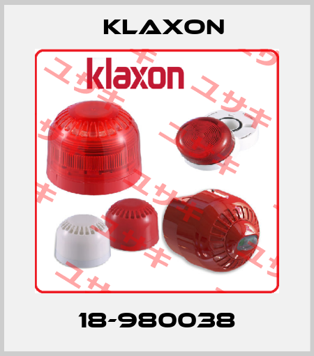 18-980038 Klaxon