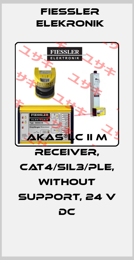 AKAS®LC II M receiver, Cat4/SIL3/PLe, without support, 24 V DC Fiessler Elekronik
