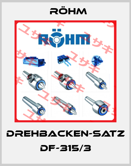 DREHBACKEN-SATZ DF-315/3 Röhm