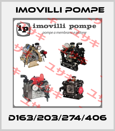 D163/203/274/406 Imovilli pompe