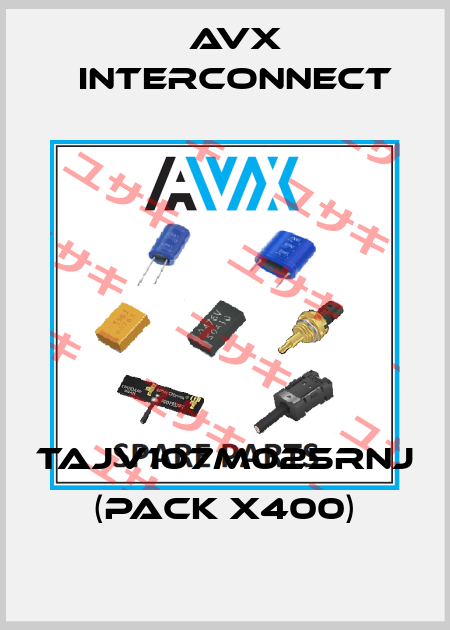TAJV107M025RNJ (pack x400) AVX INTERCONNECT