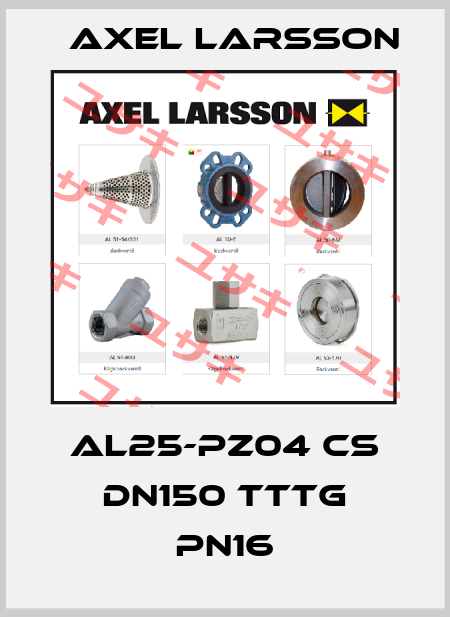 AL25-PZ04 CS DN150 TTTG PN16 AXEL LARSSON