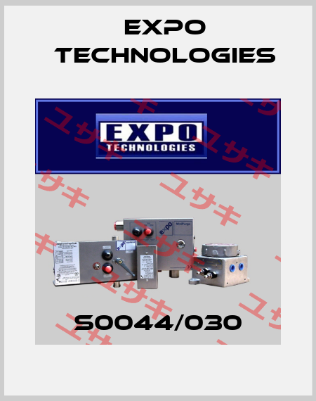 S0044/030 EXPO TECHNOLOGIES INC.