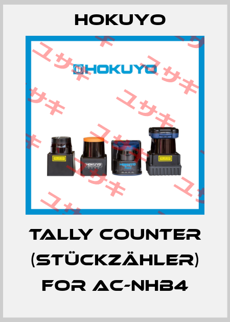 tally counter (Stückzähler) for AC-NHB4 Hokuyo