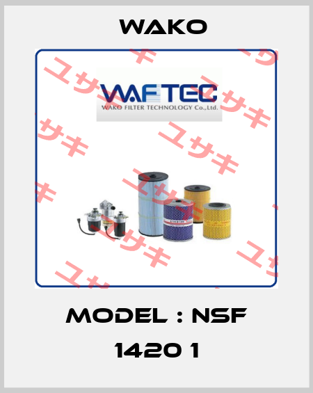 MODEL : NSF 1420 1 Wako