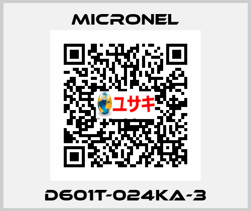 D601T-024KA-3 Micronel AG