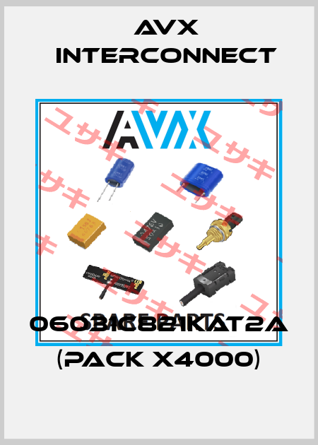 06031C821KAT2A (pack x4000) AVX INTERCONNECT