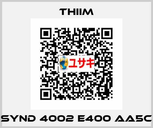 SYND 4002 E400 AA5C Thiim