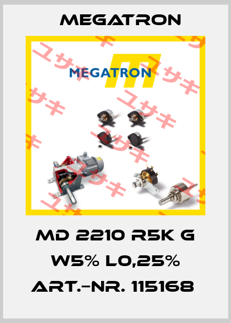 MD 2210 R5K G W5% L0,25% ART.−NR. 115168  Megatron