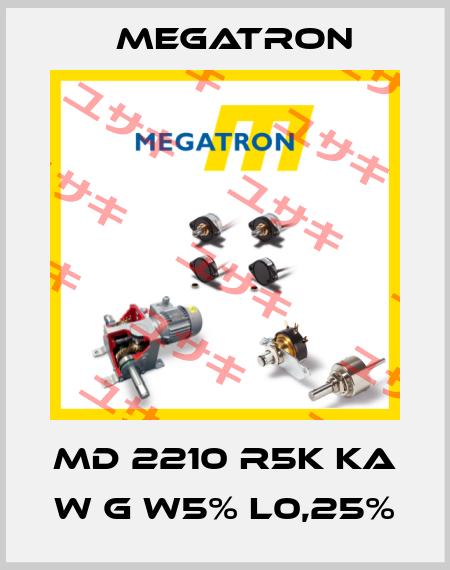 MD 2210 R5K KA W G W5% L0,25% Megatron