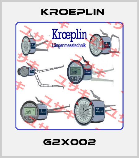 G2X002 Kroeplin
