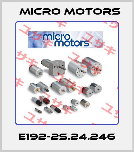 E192-2S.24.246 Micro Motors