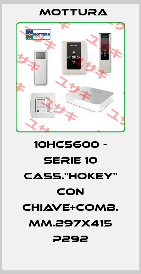 10HC5600 - SERIE 10 CASS."HOKEY" CON CHIAVE+COMB. MM.297X415 P292 MOTTURA