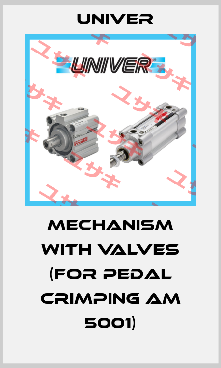 MECHANISM WITH VALVES (FOR PEDAL CRIMPING AM 5001) Univer